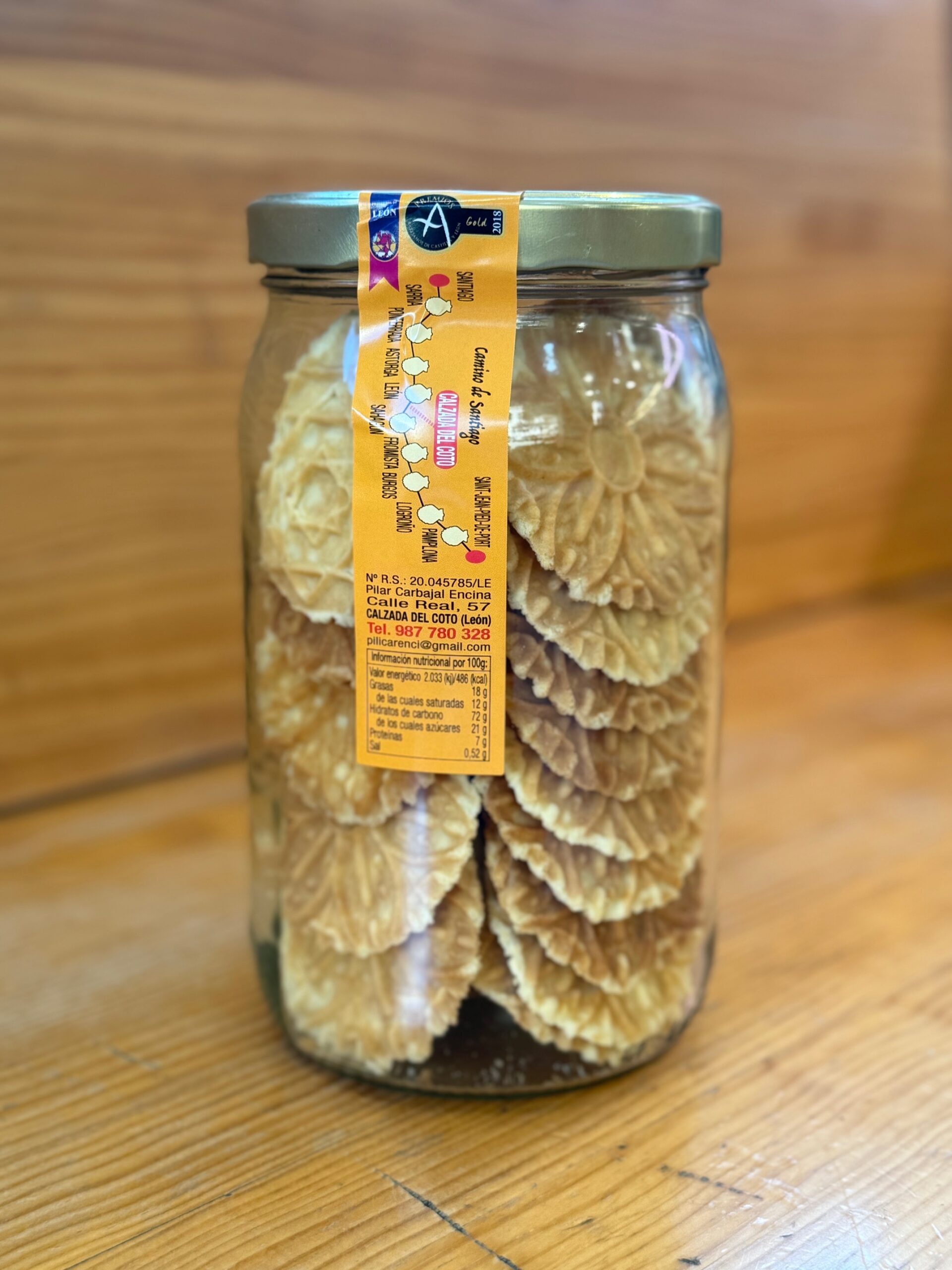 Galletas Bote Pilar Carbajal