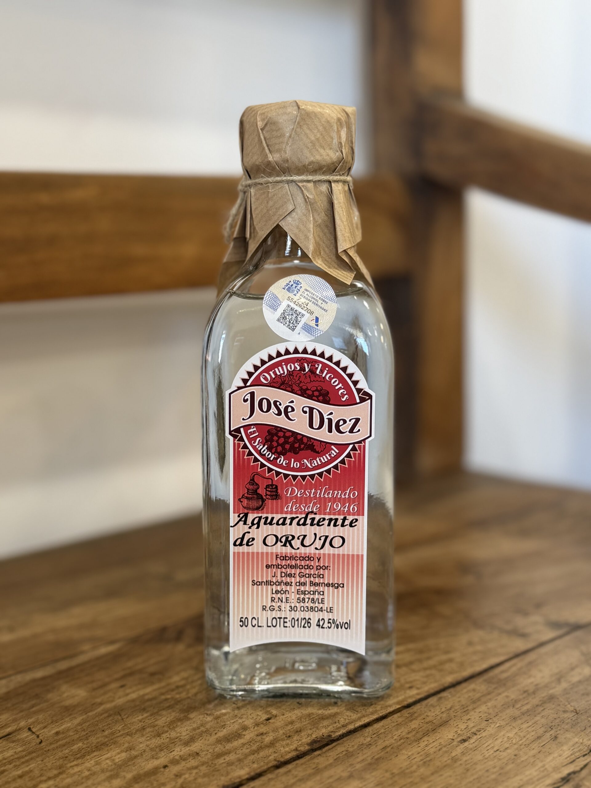 Aguardiente de Orujo José Díez